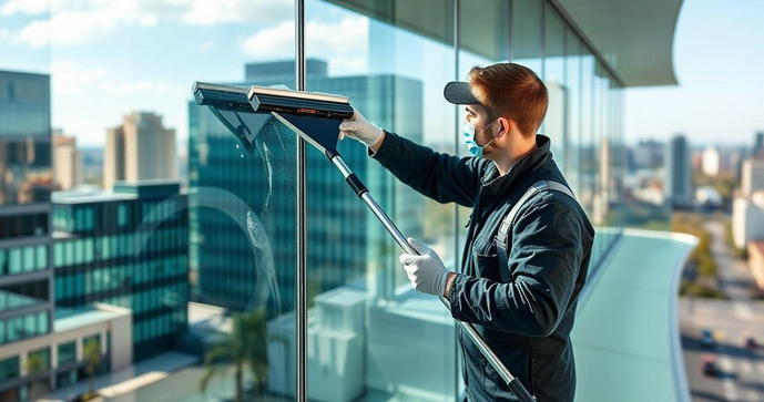 Como Realizar a Limpeza de Fachadas de Vidro de Forma Eficiente