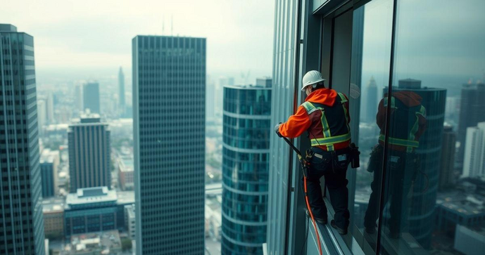 Limpeza de Vidros Predial é Essencial para Manter a Estética e Segurança do Seu Edifício