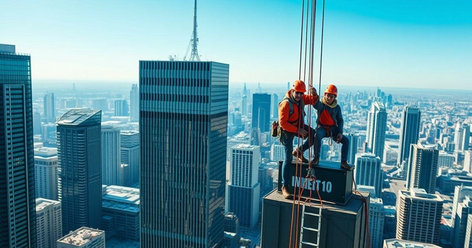 Empresa de alpinismo industrial: Profissionais em Altura